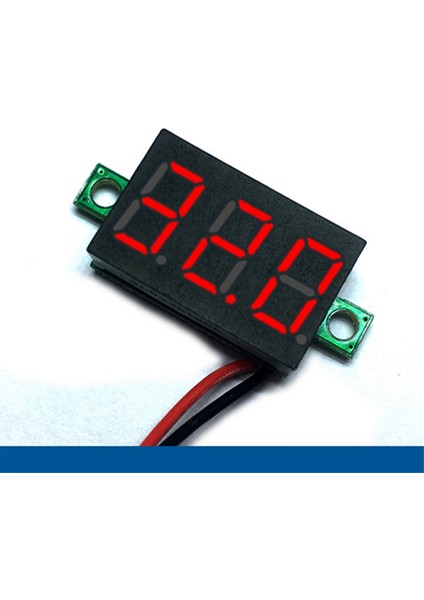 10PCS 2 Teller Mini Dijital Voltmetre Dc 2.5V-40V Dijital Voltaj Test Cihazı LED Ekran Paneli Voltmetre (Yurt Dışından) indirimleri