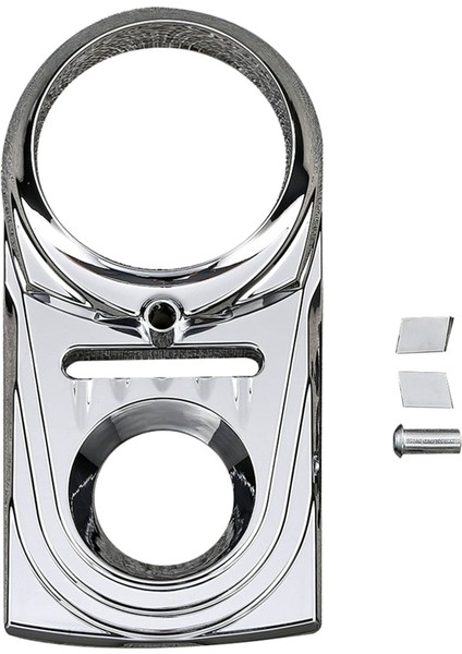Harley Dyna Softail Fat Boy Aksesuarları Için Motosiklet Dash Panel Ekle Kapak Döşeme Krom (Yurt Dışından)