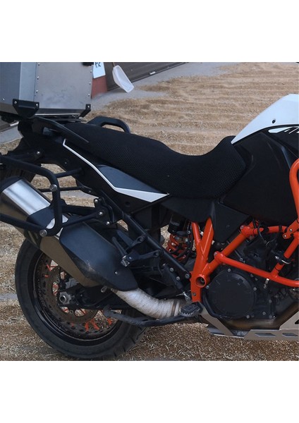 Motosiklet Güneş Kremi Nefes Alabilen Koltuk Yastık Kapağı Ktm 990 1090 1190 1290 Macera Için 3D Yalıtım Kılıfı (Yurt Dışından) indirimleri