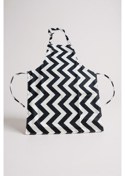 Zikzak Desenli Mutfak Önlüğü fırsatları