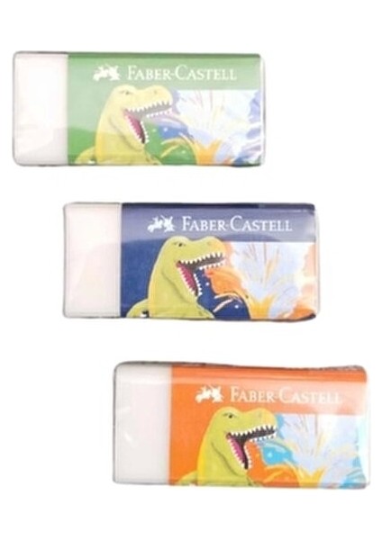 Dino Dust Free Küçük Boy Silgi Eğlenceli Dinozor Temalı Tasarım 1 Adet modelleri