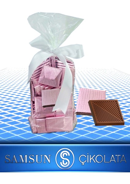 Angelo 100 Lü 600 gr Bebek Pembesi Sargılı Madlen Çikolata