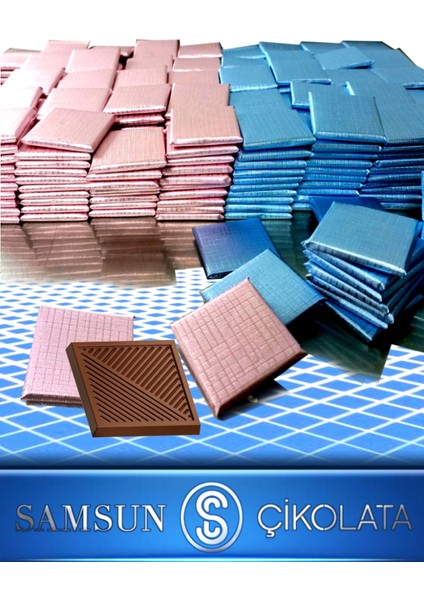 Angelo 100 Lü 600 gr Bebek Pembesi Sargılı Madlen Çikolata fırsatları