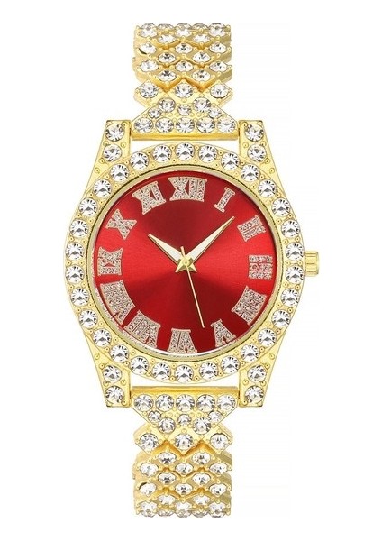 Yeşil Izle Bir Zincir Moda Taklidi Roma Ölçekli Bayanlar Çelik Bant Izle Trendy Yıldız Seti Elmas Ingiliz Alaşım Bilezik Izle Kadın Reloj De Mujer Casıo Seıko (Yurt Dışından)