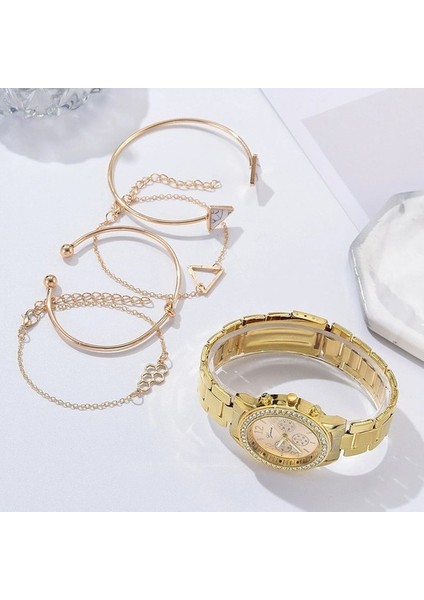 Kadın Saatler Seti Bilezik Izle Bayanlar Kol Saati Elbise Kadın Saat Montre Relogio Feminino Casıo Seıko (Yurt Dışından) fırsatları