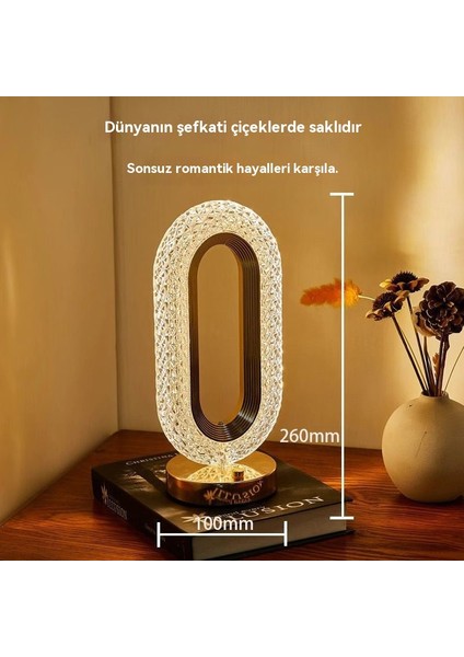 Yatak Odası Hafif Lüks Dokunmatik Üç Renkli Gece Işığı (Yurt Dışından) modelleri