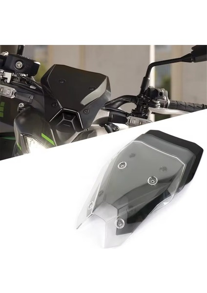 Kawasaki Z900 Z 900 Se 2025 Rüzgar Deflektörleri Kalkan Ekran Koruyucu Siyah (Yurt Dışından) fiyatları