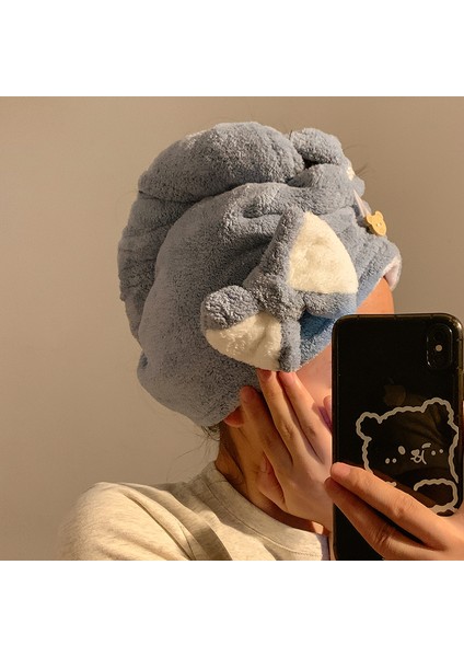 Çift Katmanlı Kalınlaştırılmış Süper Emici Kuru Saç Kapağı (Yurt Dışından) fırsatları