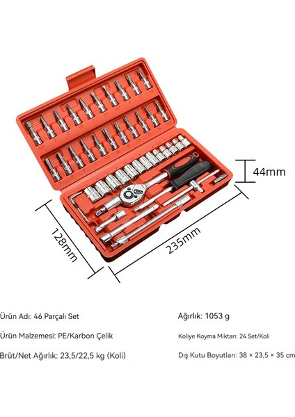 Onarım Araç Araç Kutusu Büyük ve Küçük Uçan Cırcır Anahtarı (Yurt Dışından) fiyatları