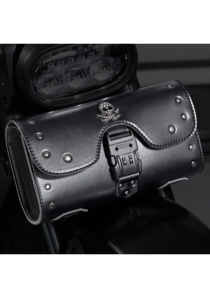 Yeni Punk Retro Anti-Hırsızlık Şifre Motosiklet Asılı Çanta (Yurt Dışından) modelleri