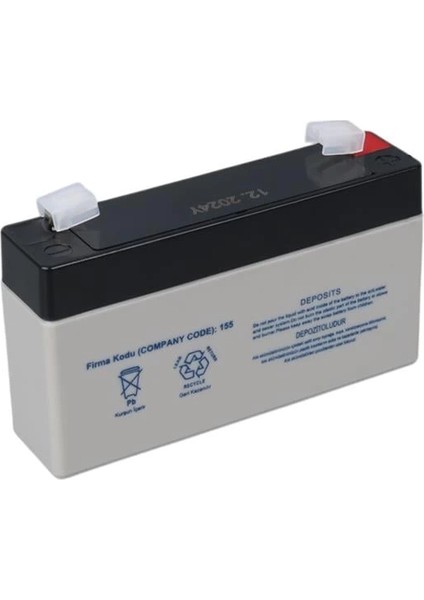 Yh-61.3 6 Volt - 1.3 Amper Akü (98X25X52 Mm) fiyatları