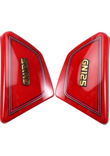 Kırmızı Motosiklet Pil Yan Kapak Çerçevesi Yan Suzuki GN125 Gn 125 Için Panelleri Kapsar (Yurt Dışından) modelleri