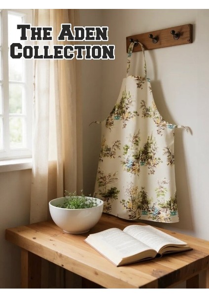 Su Iticili Mutfak Önlüğü Manzara Desenli fırsatları