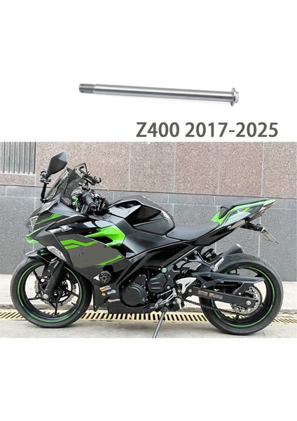 Kawasaki NINJA400 Z400 2017-2025 Için Motosiklet Ön Tekerlek Aksı Ön Tekerlek Jant Orta Aks Yedek Yedek Parçalar (Yurt Dışından) fiyatları