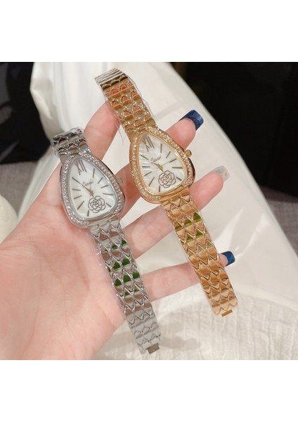 Lüks Marka Kadın Saatler Altın Bayanlar Izle Dört Yapraklı Yonca Kadın Bilezik Izle Kadın Saat Relogio Feminino Casıo Seıko (Yurt Dışından) fırsatları
