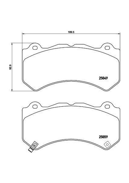 671474 - Ön Balata Jeep Grand Cherokee Iv 3.6 V6 4×4 10 3.6 Vvt 4×4 16