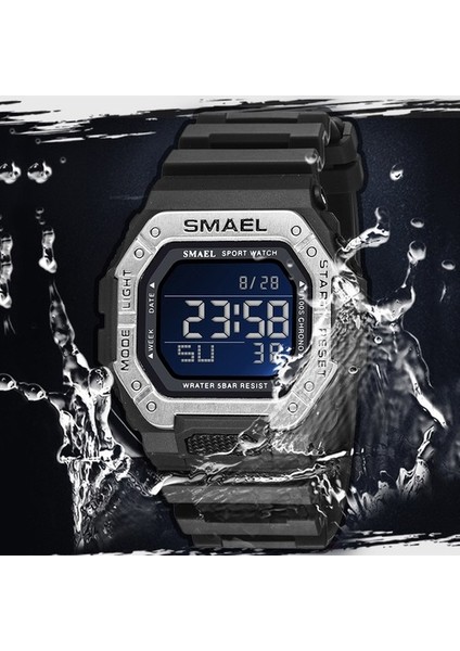 Erkekler Çok Fonksiyonlu Dijital Spor Izle Geri Sayım Erkek Ordu Askeri Saat LED Kol Saatleri Moda Erkek Relógios Casıo (Yurt Dışından) modelleri