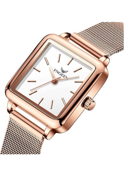 Kadın Lüks Marka Izle Kuvars Bayanlar Gül Altın Izle Kol Saati Kadın Moda Bilezik Saatler Saat Reloj Mujer Casio (Yurt Dışından)