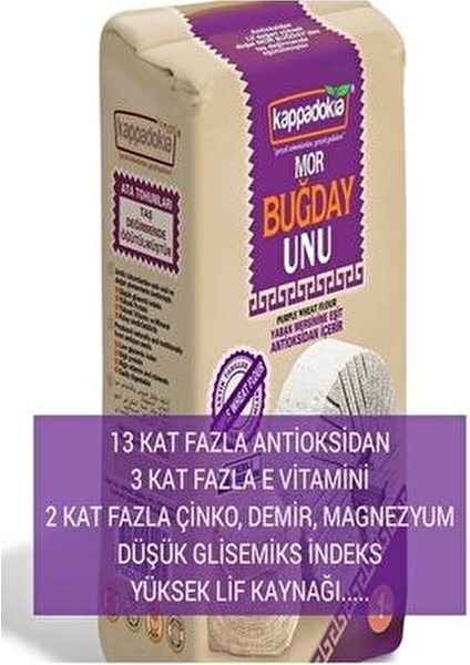 Mor Buğday Unu Tam Buğday Unu 1 kg Yüksek Protein ve Vitamin modelleri