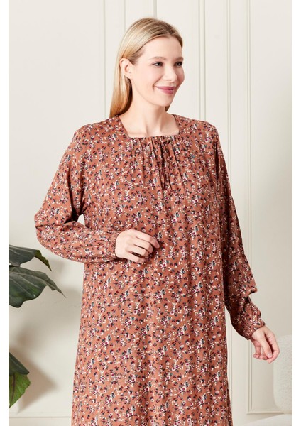 Kadın Büyük Beden Kare Yaka Çıtır Elbise modelleri