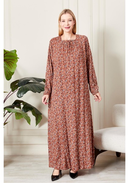 Kadın Büyük Beden Kare Yaka Çıtır Elbise indirimleri