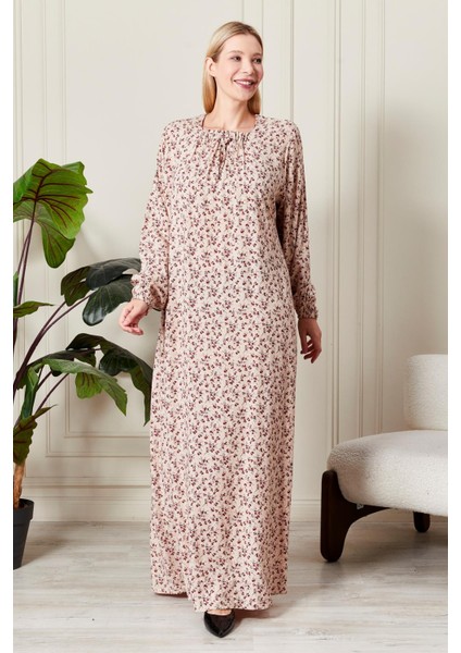 Kadın Büyük Beden Kare Yaka Çıtır Elbise modelleri