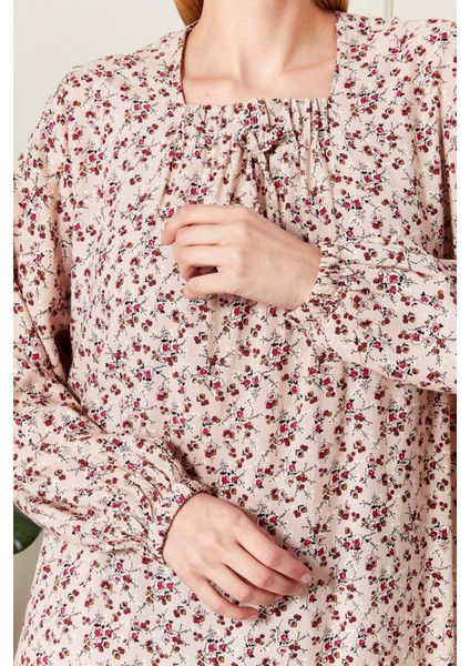 Kadın Büyük Beden Kare Yaka Çıtır Elbise indirimleri