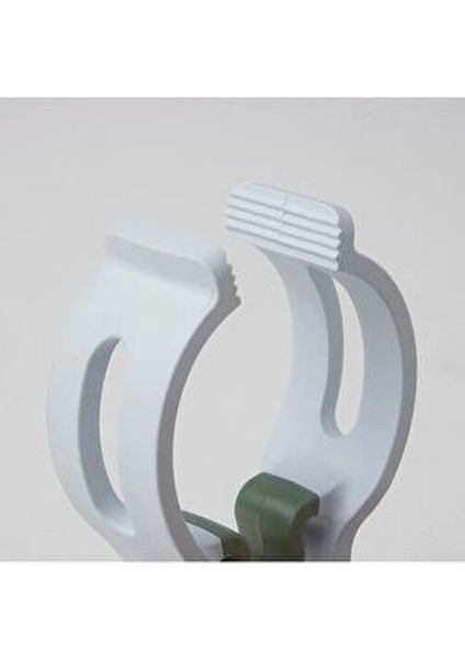 Slibb Geniş Mandal Yorgan Mandalı 2'li UV Işınlarına Dayanıklı Plastik Mavi Yeşil