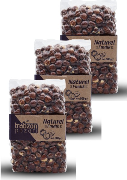 Çiğ Fındık Içi 3x500 Gr