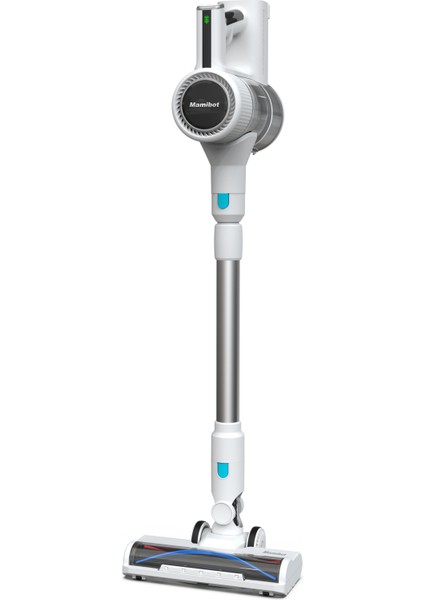 V10 Pro Otomatik Boşlatma Sistemli LED Başlıklı Multiflex Gövde Şarjlı Dikey Süpürge