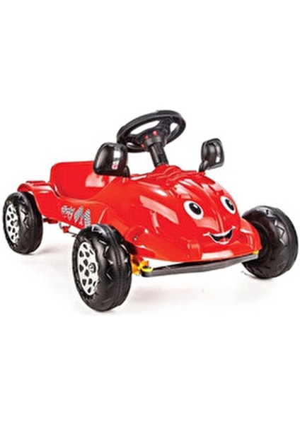 Herby Pedallı Araba Mavi Renk Ergonomik Tasarım 2-7 Yaş Arası Çocuklar İçin modelleri