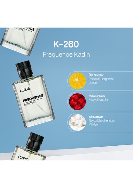 K-260 Frequence Edp Kadın Parfüm 50 ml fiyatları
