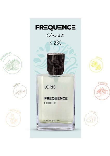 K-260 Frequence Edp Kadın Parfüm 50 ml fırsatları