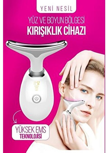 Boyun ve Yüz Ems Güzellik Cihazı Cilt Gençleştirme ve Şişlik Giderme Fonksiyonu fiyatları