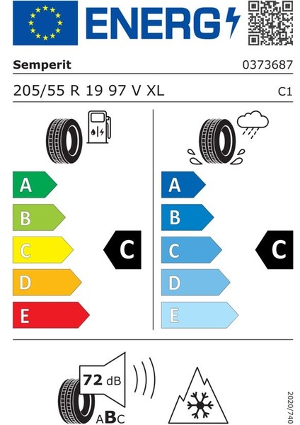 Semperıt 205/55R19 97V Xl Speed-Grıp 5 2025 Kış Lastiği fiyatları