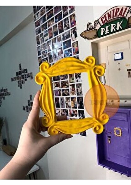 Friends Monica Kapı Çerçevesi 15 cm Aksesuar 3D Yazıcı ile Üretilmiş fiyatları