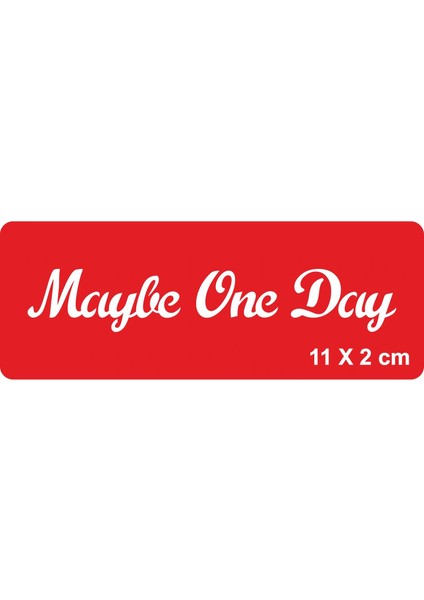 Belki Bir Gün Tattoo Geçici Dövme Şablonları Kına Kalıpları