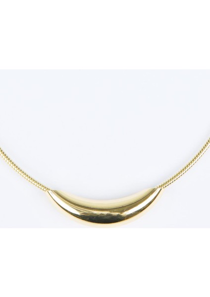 Altın Rengi Asimetrik Metal Figürlü Kolye modelleri