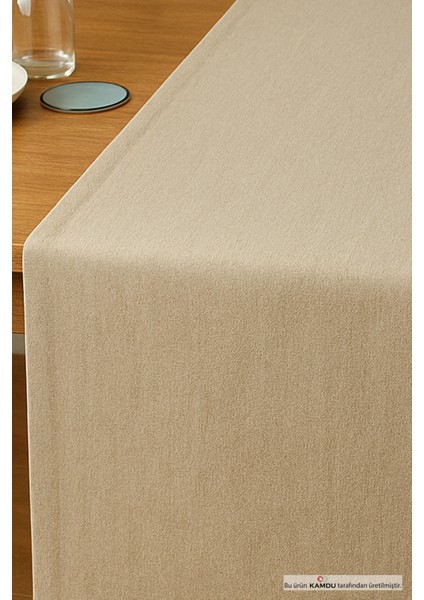 Bohem Keten Runner Dekoratif Masa Örtüsü Salon Mutfak Yemek Masası