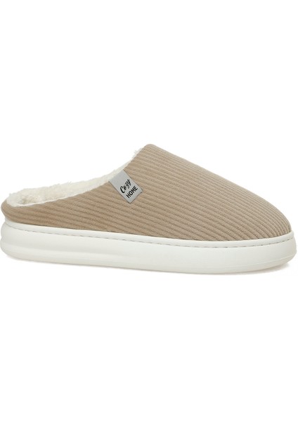 610045.M5PR Bej Erkek Ev Terliği