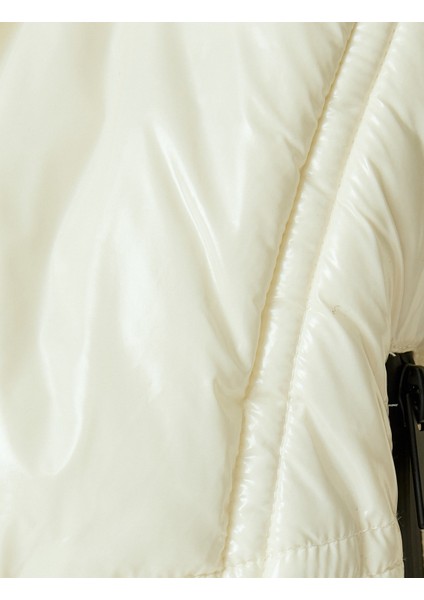 Kayak Montu Çıkarılabilir Kürk Yaka Detaylı Su Itici Cepli Fermuarlı