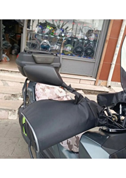 Motorsiklet Elcik Sıvı Geçirmez Kırmızı Şeritli Tüm Motorsikletlere Uygun indirimleri