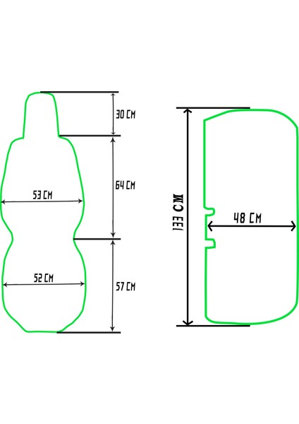 Pamuklu Kumaş Oto Koltuk Minderi Seti - Koltuk Koruma Kılıfı (Ön&arka Set) Model 1 Kahve Siyah fırsatları