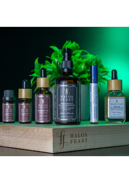 HALOA FEAST Ardıç Yağı - Juniper Essential Oil 10 ml 0,3fl.oz Akışlı Kapak fırsatları