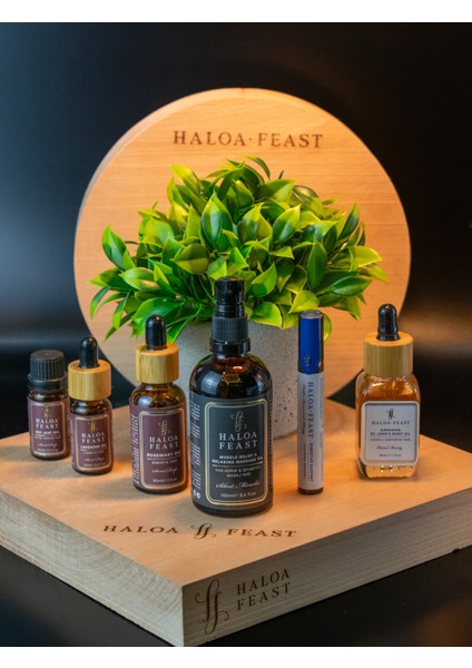 HALOA FEAST Ardıç Yağı - Juniper Essential Oil 10 ml 0,3fl.oz Akışlı Kapak