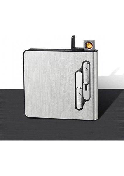 USB Girişli Şarjlı Kısa Tabakası Gümüş