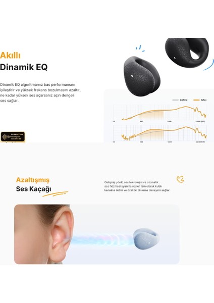 C10 Crossky Bluetooth Kulaklık - Çift Mikrofon - Çift Cihaz Bağlantısı - Kristal Ses Netlik - Ipx4 Siyah fırsatları