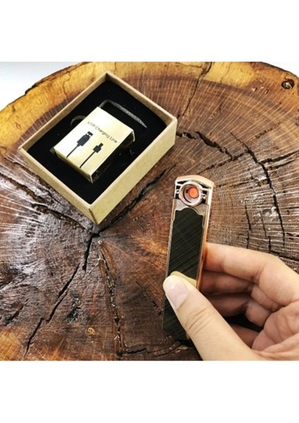 USB Şarjlı Alevsiz Çakmak