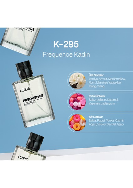 K-295 Frequence Kadın EDP Parfüm 50 ml fiyatları