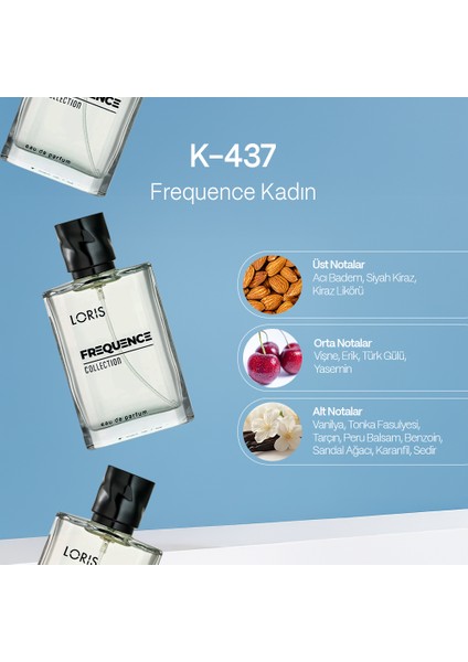 K-437 Frequence Kadın Parfümü 50 ml fiyatları